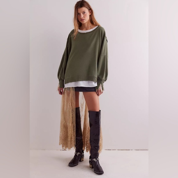 Free People Sweaters - NWOT Free People We The Free Camden Sweatshirt